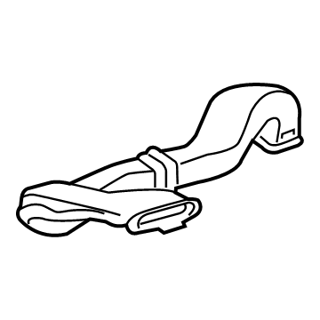 Buick 23204724 Defroster Duct