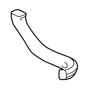 GM 23166055 Duct, Floor Front Air Outlet Center