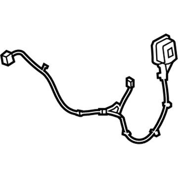 GM 22973938 Harness Assembly, Rear Side Door Door Wiring