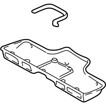 Pontiac 12457600 Overhead Console