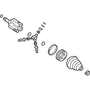 Buick 26001939 Inner Joint Assembly