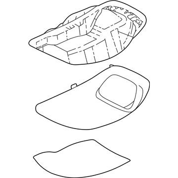 Chevy 10447483 Console Assembly