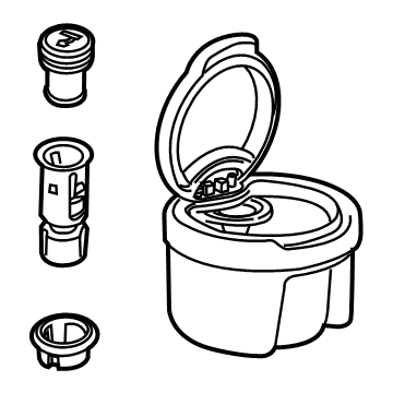 Cadillac 84018160 Ashtray Assembly