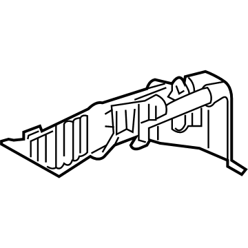 GM 10362444 Case, Auxiliary A/C Evaporator & Blower Lower