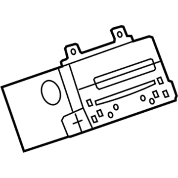 GM 22872888 Radio Assembly, Receiver & Nav Eccn=7A994