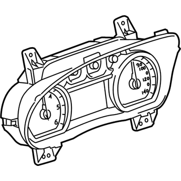 Chevy 84597916 Instrument Cluster