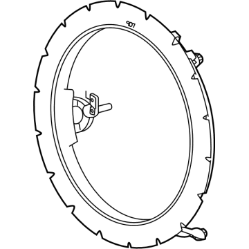 GMC Sierra 3500 HD Fan Shroud - 85102617