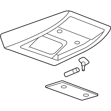 Chevy 15911919 Roof Console