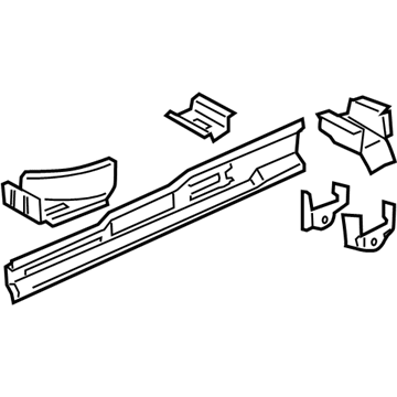 Chevy 88980793 Inner Rocker