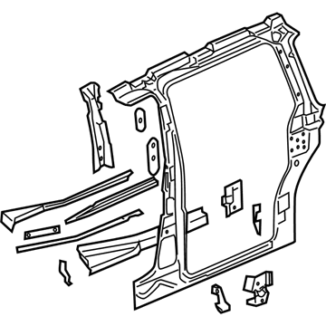 Chevy 12369544 Inner Uniside