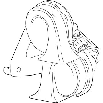 GMC 22868677 Horn