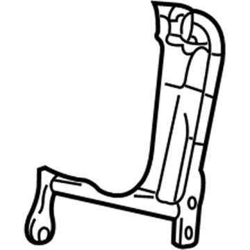 GMC 12549882 Seat Frame