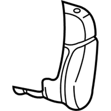 Chevy 12387102 Seat Back Pad