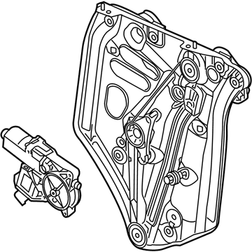 2016 Buick Cascada Window Regulator - 13366913