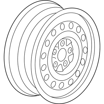 2007 Saturn Relay Spare Wheel - 9596018