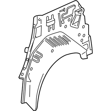 GM 84106435 Panel Assembly, Quarter Inner Lower