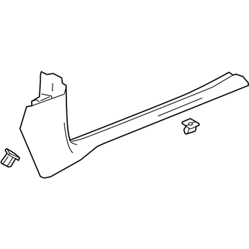 GM 23311822 Plate Assembly, Front Side Door Sill Trim *Grey