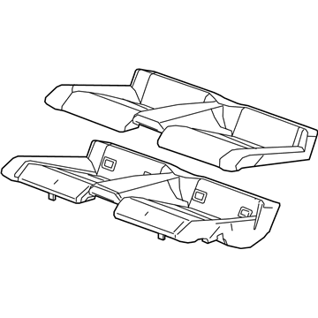 GM 84080018 Cover Assembly, Rear Seat Cushion *Kalahari