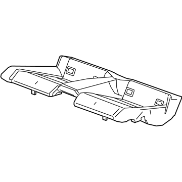 GM 84172633 Pad Assembly, Rear Seat Cushion