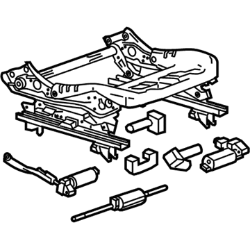 Chevy 13580925 Cushion Frame