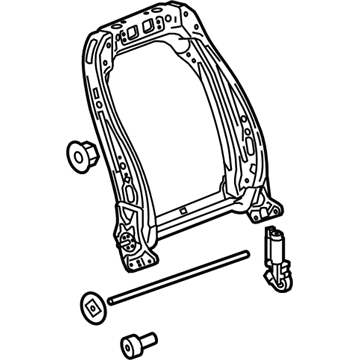 Chevy 13578624 Seat Back Frame