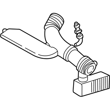 GM 25160746 Duct Assembly, Air Cleaner Outlet Rear (W/ Intake Air Temperature Se