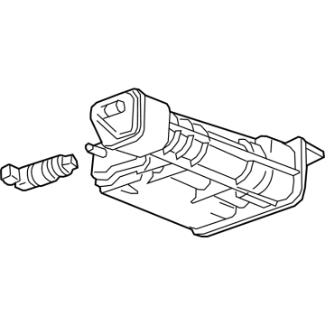 Chevy 86801230 CANISTER,EVAP EMISSION(INCLUDES 4,6-8)(W/SOLENOID, HARNESS, & HOSE)