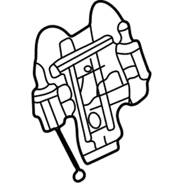 GM 16800283 Support Assembly, Driver Seat Back Lumbar