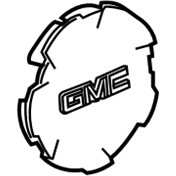 GMC 9597723 Center Cap