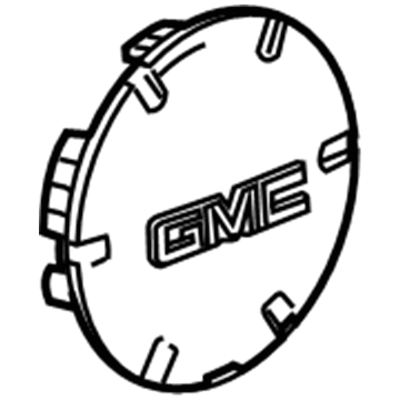 GMC 9597571 Center Cap