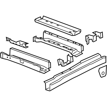 Saturn 15218727 Rail Assembly