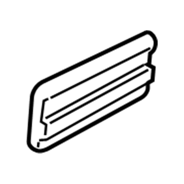 Chevy Tracker Door Moldings - 30022992