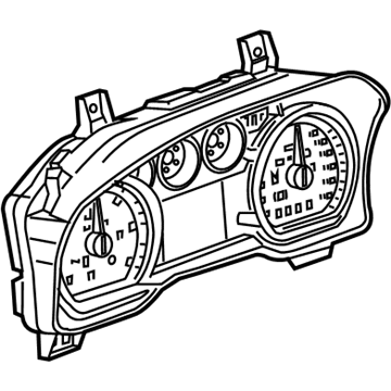 GM 84960229 Cluster Assembly, Inst