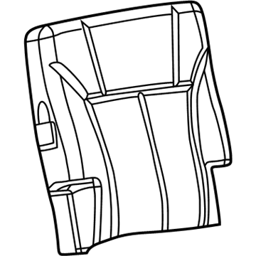 GMC 89039282 Seat Back Cover