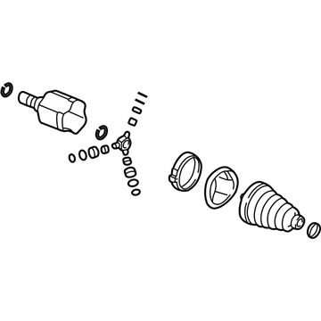 Chevy 22724176 Inner Joint Assembly