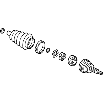 Chevy 22724177 Outer Joint Assembly