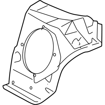 GM 10272205 Housing, Radio Rear Speaker