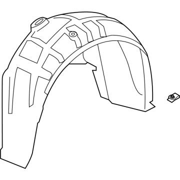 GM 84848501 Liner Assembly, Rear W/H