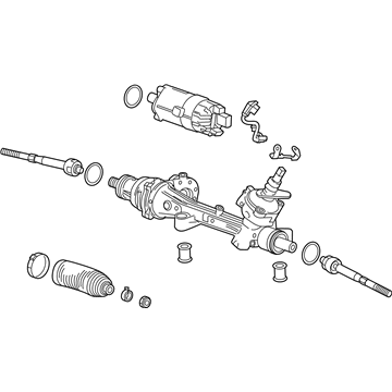 2017 Chevy Volt Rack And Pinion - 84676203