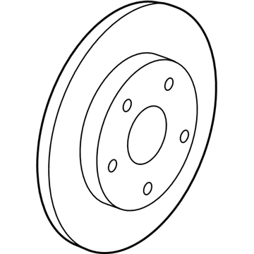 2011 Buick Regal Brake Disc - 13501313