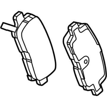 GM 85143529 Pad Kit, Rear Disc Brk