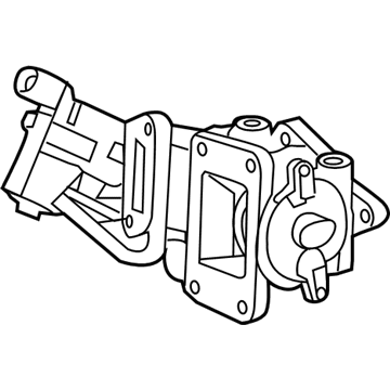 2014 Chevy Silverado 2500 HD EGR Vacuum Solenoid - 12639421