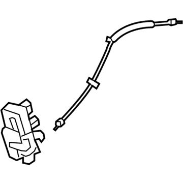 Cadillac 22862244 Lock Assembly