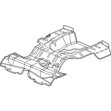 Saturn 25823045 Floor Pan Assembly