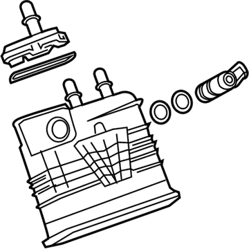 Cadillac XT4 Vapor Canister - 85592652