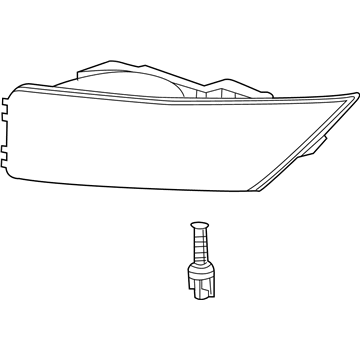 GM 22691599 Housing Asm,Front Fog Lamp