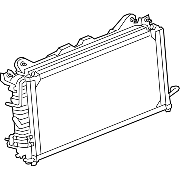 Chevy 84164908 Radiator