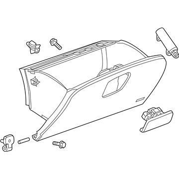 Chevy 42476072 Glove Box Assembly