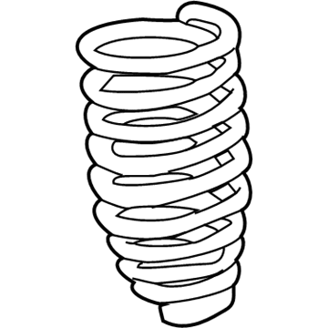 2010 Pontiac Vibe Coil Springs - 19184408