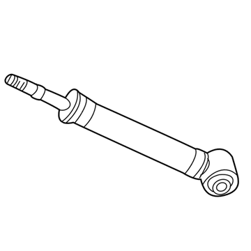 2010 Pontiac Vibe Shock Absorber - 19184416